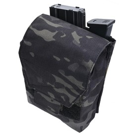 Molle Admin Pouch with Elastic Mag Insert,SABADO Multifunctional GP Pouch Utility Tools Storage,EDC Bag Fit Tactical Vest and Belt