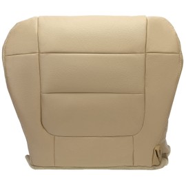 Driver Bottom Leather Seat Cover Tan for Ford F150 2001-2003 Lariat Super Crew
