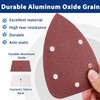Premium Mouse Detail Sander Pads - 50pcs Assorted Grit Sandpaper