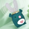 Kids U Shaped Toothbrush 5 Modes Waterproof Electric Sonicare 360