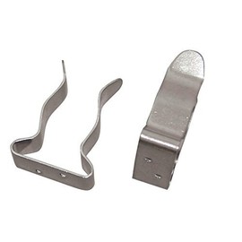 Osculati pair of stainless steel support clips for boat hooks and paddles