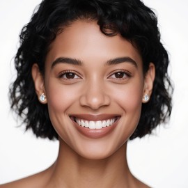 Fox Earrings Sterling Silver Blue Moonstone Animal Stud Jewelry Birthday Gifts for Women Wife Friends Daughter Granddaughter