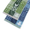 Iori Imabari Towel "Shinrin" Face Towel (Green), Fluffy, Soft