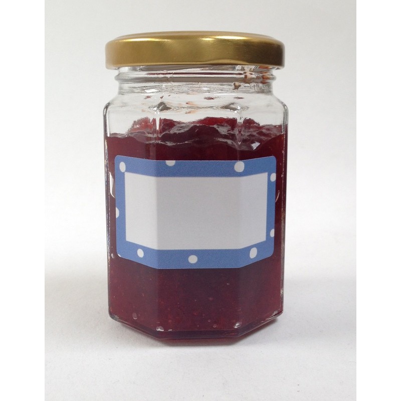 Nutley's 96 Dotty Jam Jar Labels