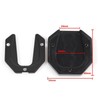 Okaywork Motorcycle Stand Foot Side Extension Pad, Motorcycle Side Stand