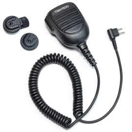 TWAYRDIO Speaker Microphone Mic with Removable Clip Compatible with Motorola Walkie Talkies RDM2070D CP200 CP200D CLS1410 CLS1413 CLS1450 DTR550 DTR600 DTR700 RDU4100 RDU4160D RMU2040 Two Way Radios