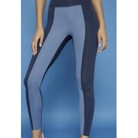 Dlc NWT DLC Resistance Perforated Colorblock Leggings Blue Bandier exclusive XS