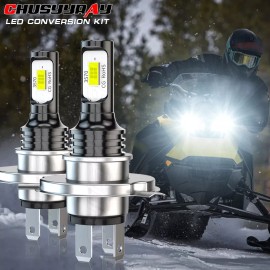 CHUSYYRAY For 2001 polaris edge x Snowmobile LED Headlight Kit Plug & Play