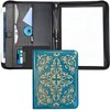 Professional Padfolio for Organized Productivity, Zippered Portfolio, Business Card &