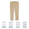 Mizzen+Main Men's Helmsman Chino Pant, Athletic Tapered Fit, Wrinkle-Resistant, Four-Way