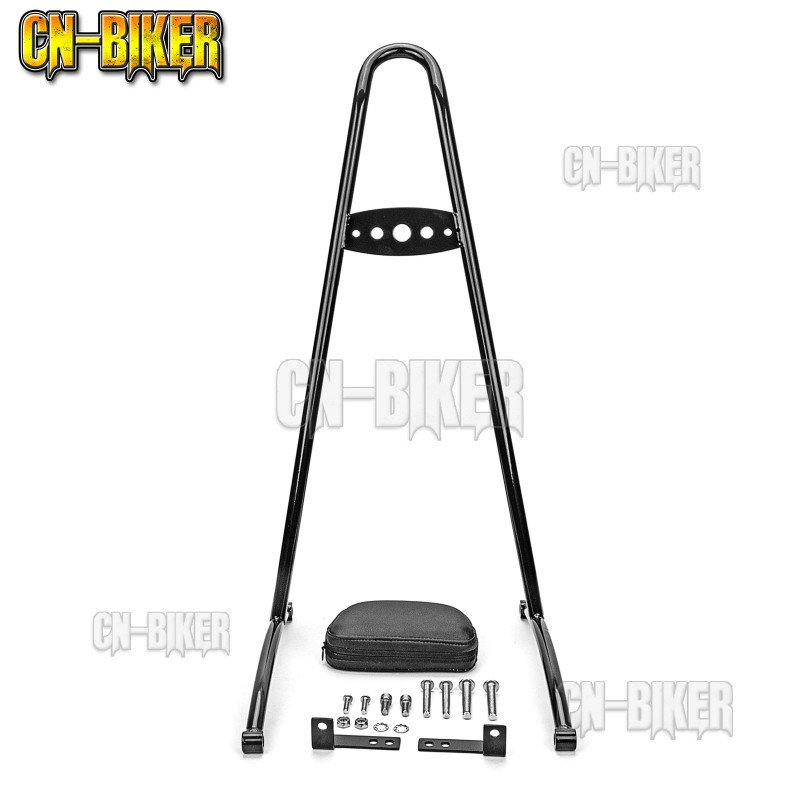 CB Passenger 24" Tall Sissy Bar Pad Backrest For 2006-2017