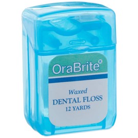 Oraline Adult Dental Floss, 12 yds, Waxed