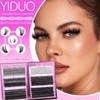 1686 Pcs Lash Clusters Kit, Mega/ultra/Dramatic/Volume/Full/Spikes/ Bottom Lashes Clusters Kit