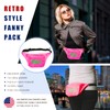 Funny Guy Mugs Premium 80's Neon Style Fanny Packs (Multiple