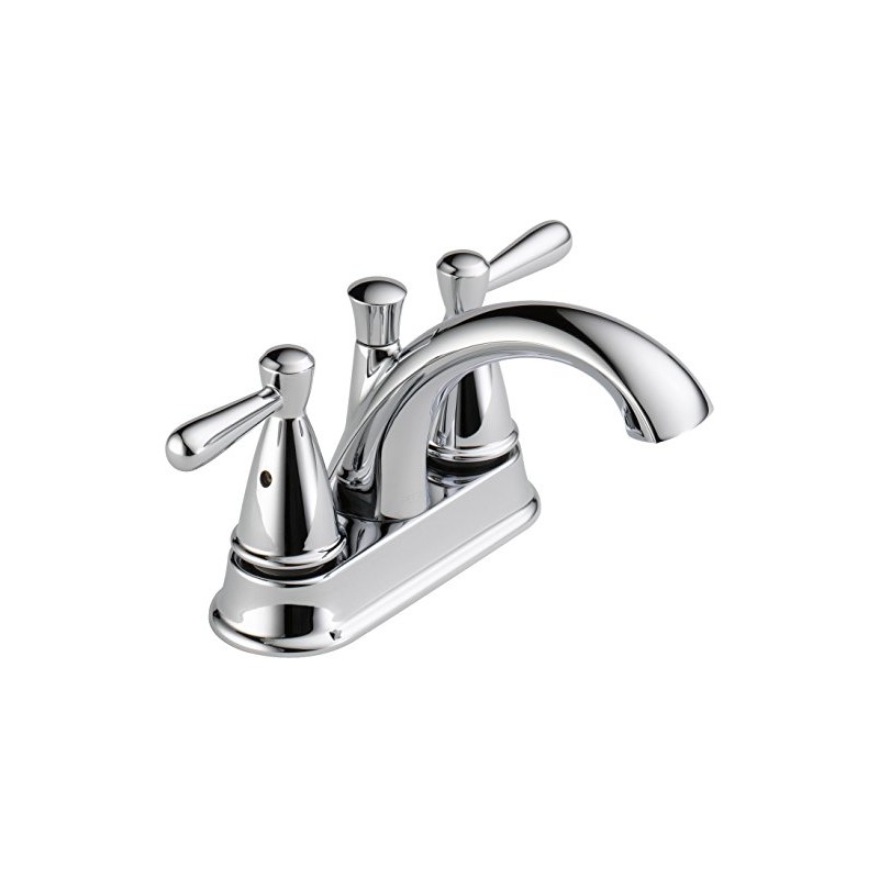 Peerless Bayside Centerset Bathroom Faucet Chrome, Bathroom Sink Faucet, Chrome