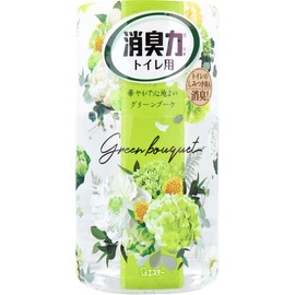 Toilet-no-Shoshu-Riki Green Bouquet for Toilets, 13.5 fl oz (400 ml), Toilet, Standing Type, Deodorizer, Air Freshener