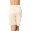 Ilusión Fondo Modelo 2637, Enagua Corta Mujer, Beige, XL