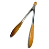 Wooden Kitchen Tongs, 30 cm, Sustainable, for Cooking, Grilling and