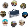 Ashintar Large Camping Picnic Blanket Mat（200 * 150cm）, Foldable Outdoor