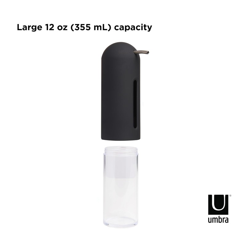 Umbra - 330190-040 Penguin Pump, Kitchen Soap Dispenser, Also Works