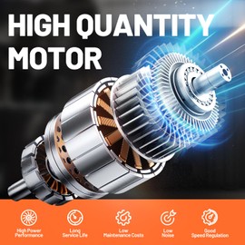 Litheli Electric Lawn Mower Cordless,Grass Cutter Machine for 1300 Sq.Ft.Lawnmower with Motor,13 in Cutting Width,8 Gallon Capacity,Cutting Height from 1 to 2.5 in 4.0 Battery