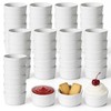 Giantree 48 Pack White Ceramic Mini Ramekins 2 oz