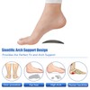 Arch Support Inserts for Flat Feet, Self Adhesive Latex Arch