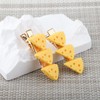 CHOORO 2Pcs Cheese Lover Hair Clips Cheese Barrette Hair Pins