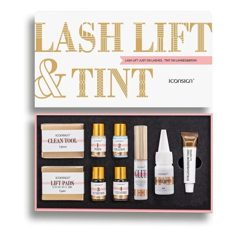 Iconsign Lifting Pestañas Rizado Kit Profesional Full + Ventilador