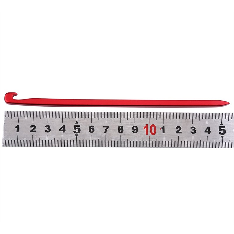 Tent Stake, 10 Pieces 16 cm / 6.29 Inch Aluminium