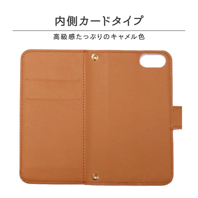 Sumatofu vc-814-deco_sp Pixel 8a Compatible Case with Card Storage (Round