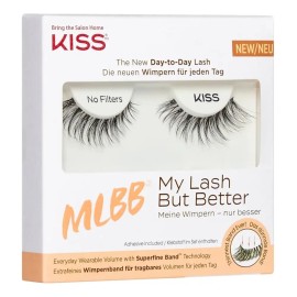Pestañas Postizas Mink Kiss My Lash But Better No Filters Color Negro