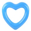 Heart Shaped Swimming Circle 120cm Thick Tear Resistant PVC Material