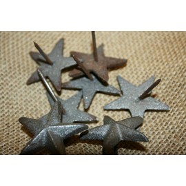 Southern Metal Rustic Star Nail Heads | 2 inch | Cast Iron, 50 Nails