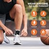 Inflatable Ankle Brace with Dual Airbag Support, Adjustable Compression Elastic