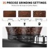 Secura Conical Burr Coffee Grinder with 35 Grinding settings Coffee