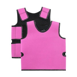 Sensory Compression Vest for Kids Sensory Processing Disorder Vest Deep Pressure Comfort (Purple, X-Small)