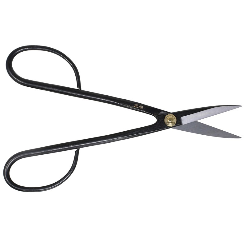 KAKURI Ashinaga Bonsai Scissors Made in Japan 8", Japanese Carbon