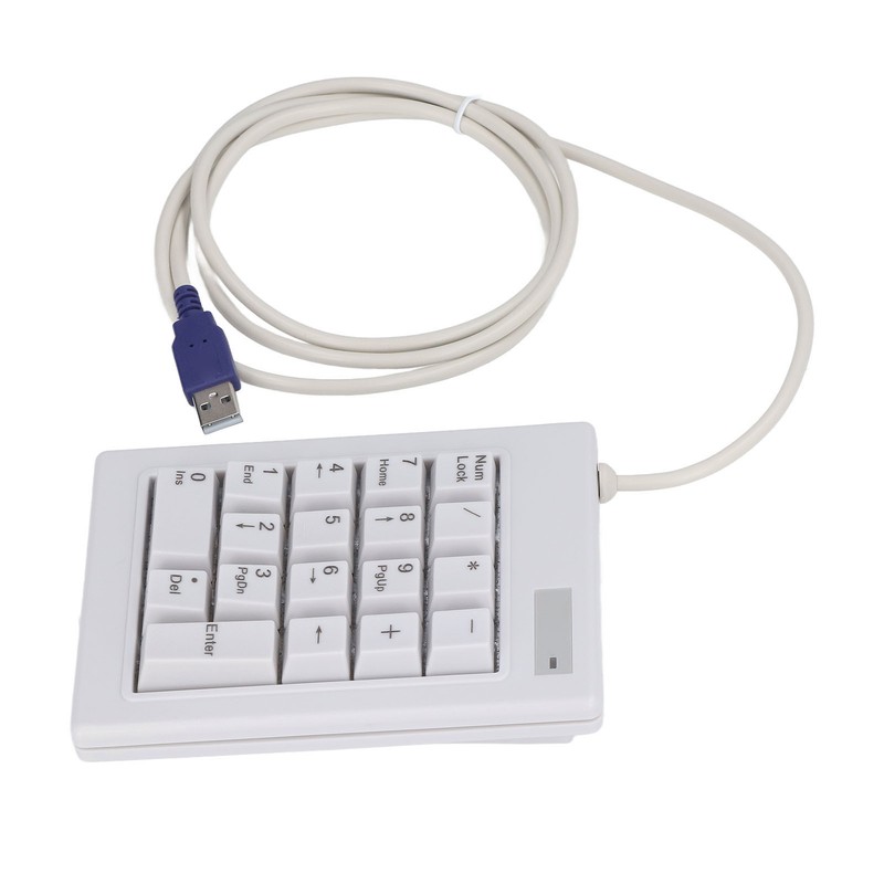 Mechanical Numpad 18 Keys Linear Action Switch USB Port Splashproof