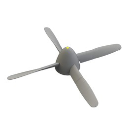 Eduard EDB632117 1:32-P-51D P-51D Mustang Propeller (Rev) Brassin kit, Various