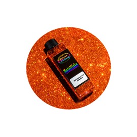 Specialist Paints 2oz of Holographic Metal Flake Orange - Medium 008HEX