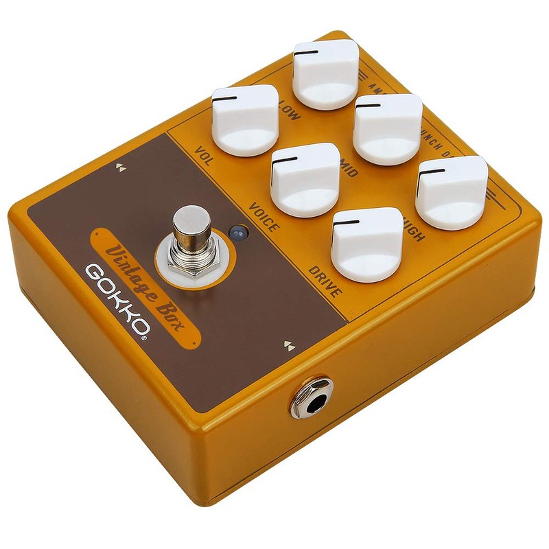 GOKKO AUDIO Amp Simulator Fender Amplifier Sound Pedal Effector Vintage