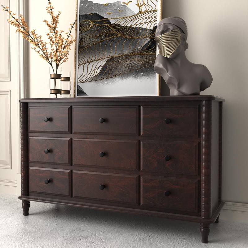 homdiy 10 Pack Kitchen Cabinet Knobs Black Knobs Drawer Zinc