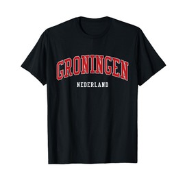 Groningen Netherlands College University Style T-Shirt