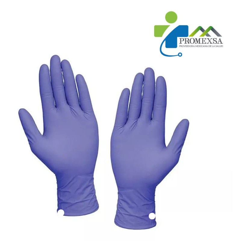 UniSeal Guantes De Nitrilo Estéril Uniseal Caja Con 100 Pzas