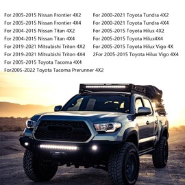 SSR-610-47 Rear Air Helper Springs Fit for Toyota Tacoma, Tundra, Hilux for Nissan Frontier, Titan for Mitsubishi Triton,Black 2Pcs