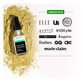 YEOUTH Acido Glicolico Peeling Facial para la Car, Exfoliante Químico para Manchas de Acné, Productos Extra Ordinarios para el Cuidado de la Piel para