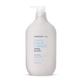 Method Body Wash, Simply Nourish, Paraben and Phthalate Free, 28 oz (Pack of 1)