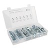 80Pcs T Nuts Carbon Steel Galvanized Layer Rust Resistant Sturdy