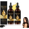 2pcs Conditioning Hair Aceite de Comino Negro 60ml, Aceite de